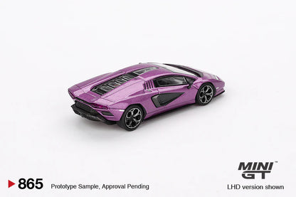 Mini GT-Lamborghini Countach LPI 800-4 Viola 30th MGT00865