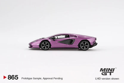 Mini GT-Lamborghini Countach LPI 800-4 Viola 30th MGT00865
