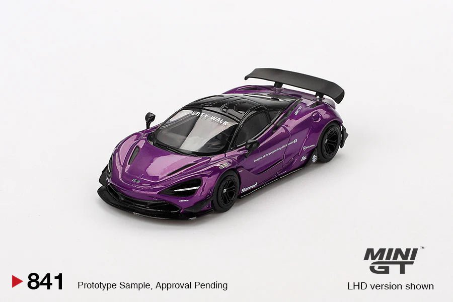 Mini gt 1/64- McLaren 720S LB Works Purple