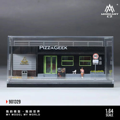 MoreArt Scène de Pizzeria 1:64 MO901329