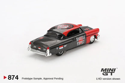 MINI GT-Lincoln Capri Hot Rod 1954 “Shadow Puppet” Limited Edition-(MGT00874)
