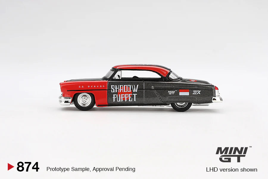 MINI GT-Lincoln Capri Hot Rod 1954 “Shadow Puppet” Limited Edition-(MGT00874)