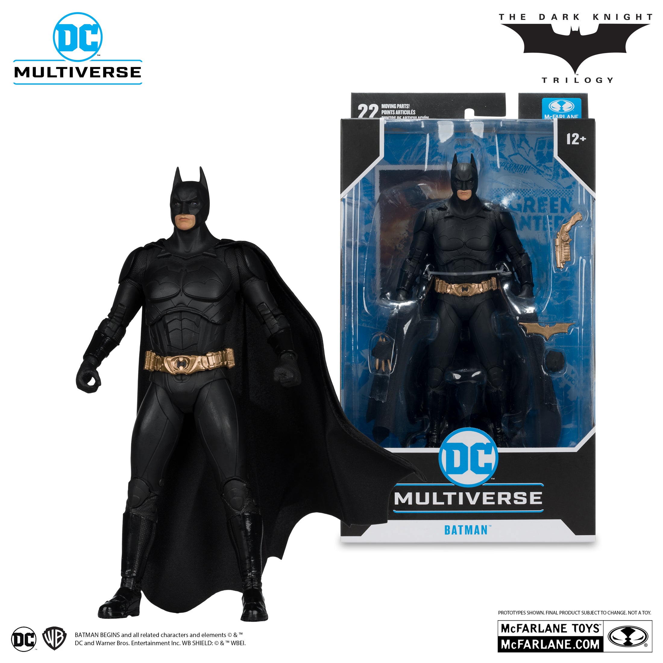 Batman (Batman Begins) 7in Action Figure McFarlane Toys