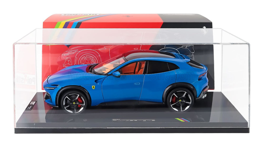Ferrari Purosangue 2022 Blu Corsa w/showcase 18FE02022-HC