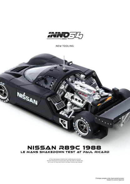INNO64-Nissan R89C Le Mans Shakedown Test At Paul Ricard 1988 (IN64-R89C-LMT19)