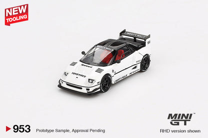 MINI GT-MAZDA AZ-1 LIBERTY WALK LB40 WHITE 2024 TOKYO AUTO SALON MGT00953