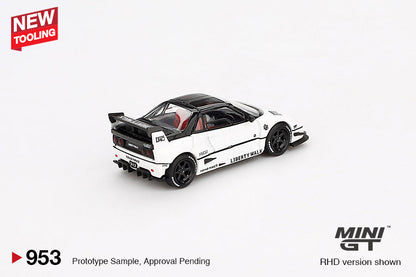 MINI GT-MAZDA AZ-1 LIBERTY WALK LB40 WHITE 2024 TOKYO AUTO SALON MGT00953