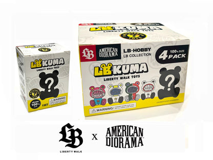 American Diorama - Liberty Walk Kuma 100% Blind Box style