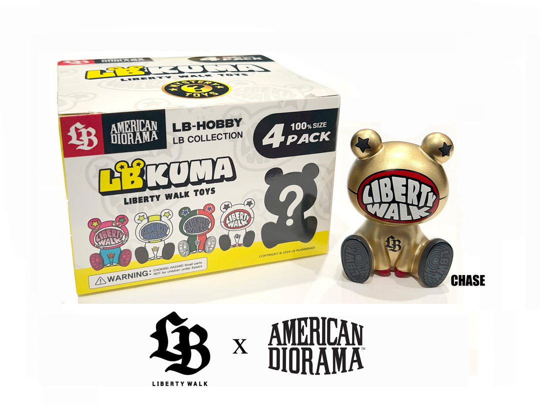 American Diorama - Liberty Walk Kuma 100% Blind Box style