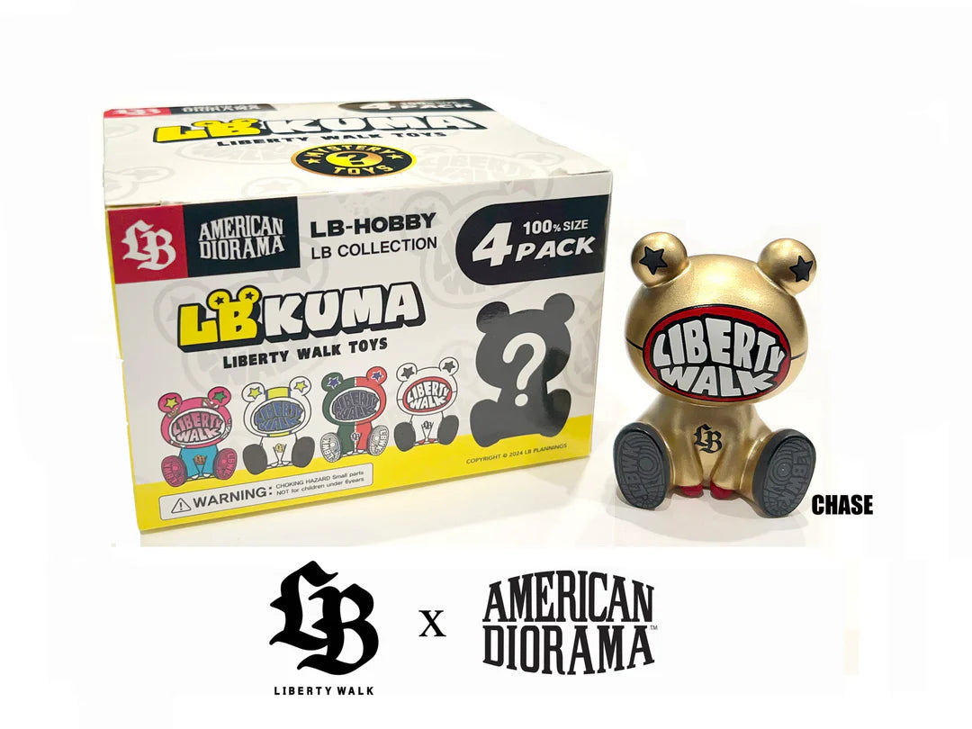 American Diorama - Liberty Walk Kuma 100% Blind Box style