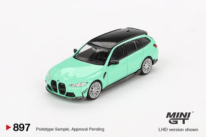 MINI GT-BMW M3 M Performance Touring Mint Green MGT00897-BL