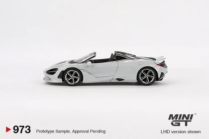 MINI GT- McLaren 750S Spider Cirrus Grey - MGT00973-BL