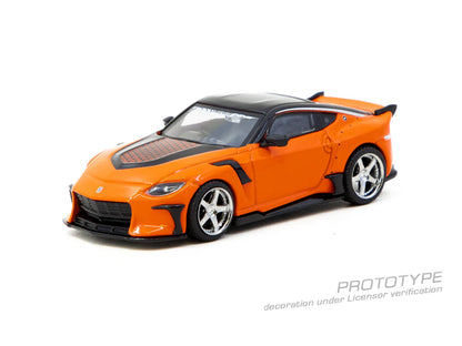 (PRE-ORDER 2025) Tarmac Works 1:64, Nissan VeilSide FFZ400 Fairlady Z Orange