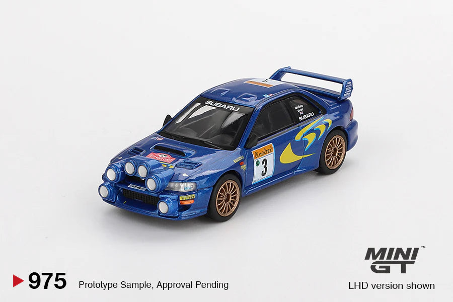 MINI GT - Impreza WRC98 1998 Rally Monte-Carlo 3rd Place 