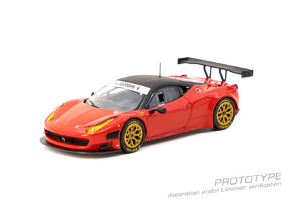 (PRE-ORDER 2025) Tarmac Works 1:64, Ferrari 458 Italia GT3 Red Road64