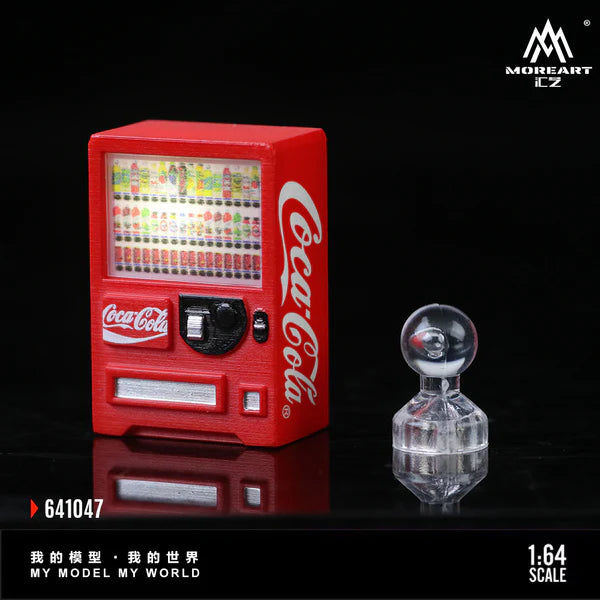 MoreArt 1:64 Model of Beverage Vending Machine Coca Cola MO641047
