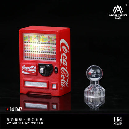 MoreArt 1:64 Model of Beverage Vending Machine Coca Cola MO641047