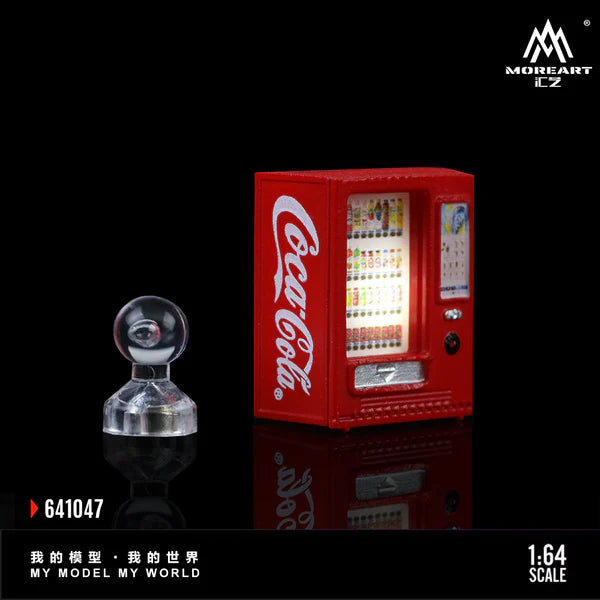 MoreArt 1:64 Model of Beverage Vending Machine Coca Cola MO641047