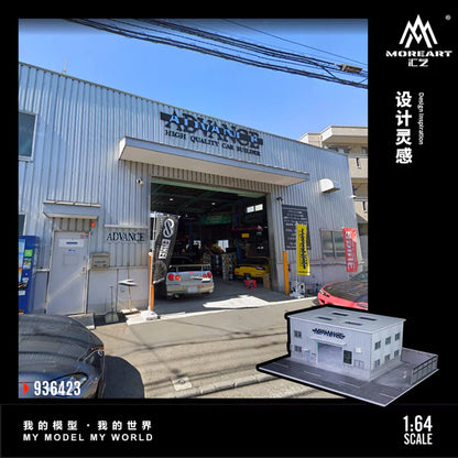 (PRE-ORDER 2025) MoreArt 1:64 - Yokohama Repair Shop (MO936423)