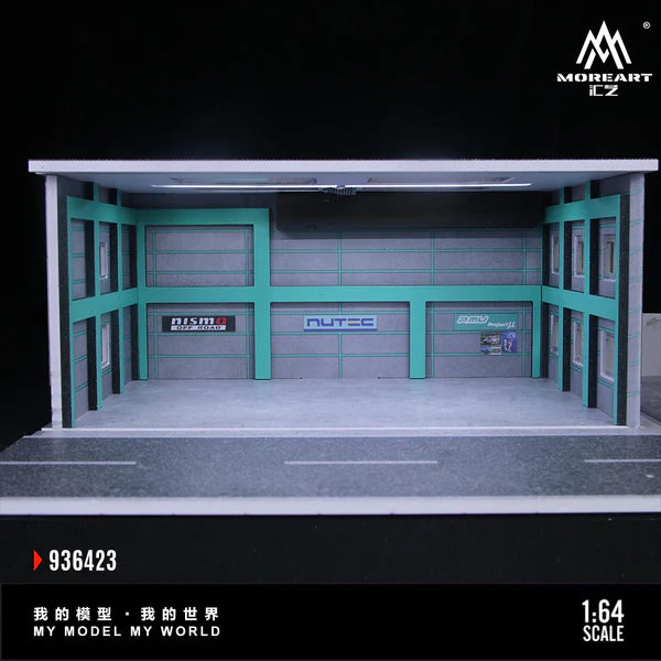 (PRE-ORDER 2025) MoreArt 1:64 - Yokohama Repair Shop (MO936423)