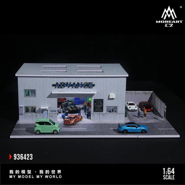 (PRE-ORDER 2025) MoreArt 1:64 - Yokohama Repair Shop (MO936423)