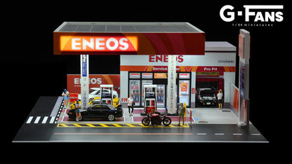 AD x G-FANS 1/64-ENEOS Gas Station