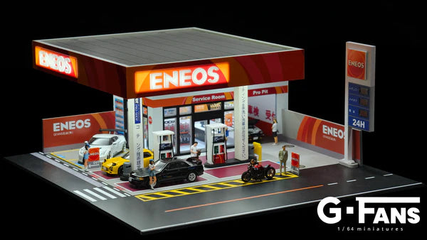 AD x G-FANS 1/64-ENEOS Gas Station