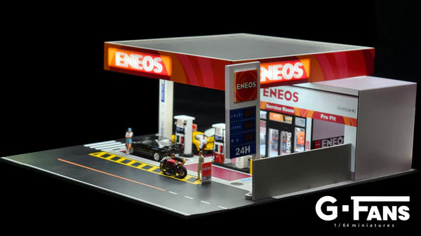 AD x G-FANS 1/64-ENEOS Gas Station