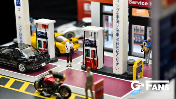 AD x G-FANS 1/64-ENEOS Gas Station