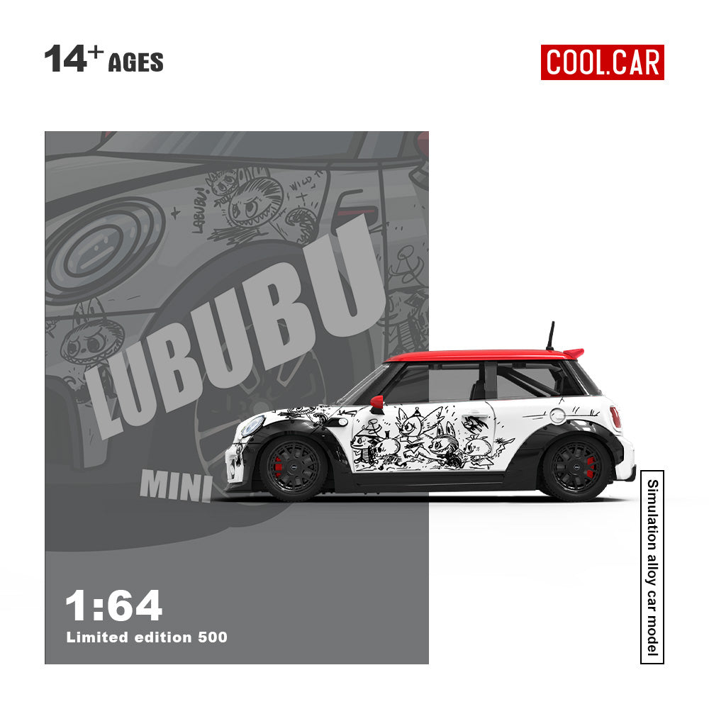 CoolCar 1:64-BMW Mini Cooper LUBUBU  CC643641