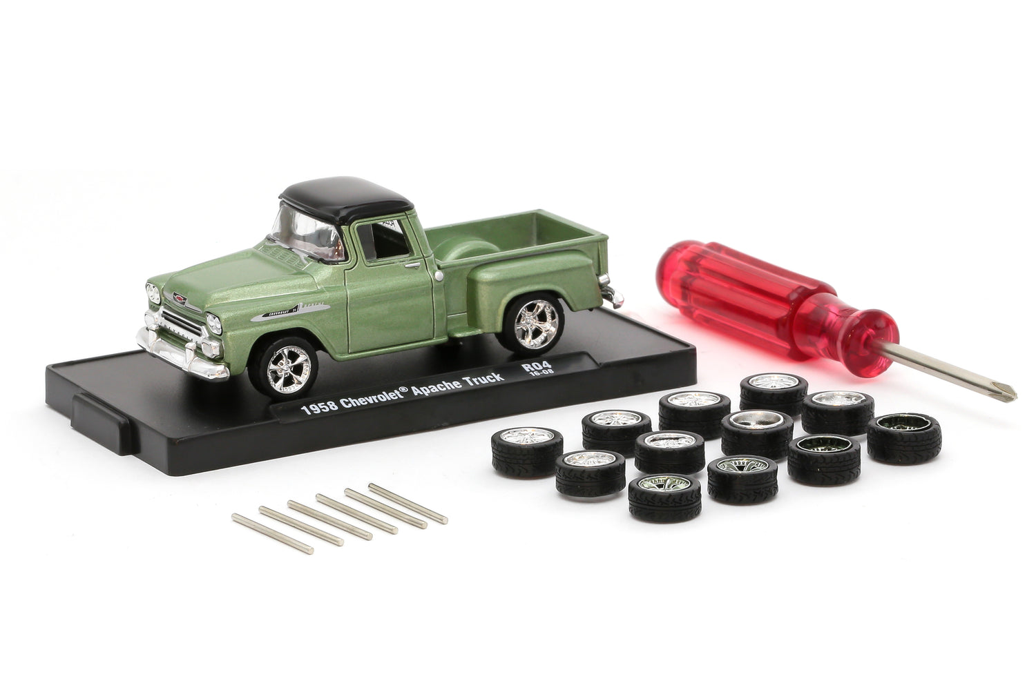 1958 Chevrolet Apache Truck, (Auto-Wheels-Release 4)