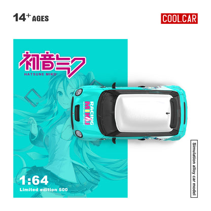 CoolCar 1:64-BMW Mini Hatsune Mika  CC643642