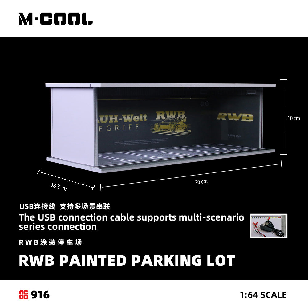 M-Cool Diorama 1:64- D-RWB Parking (MC914916)
