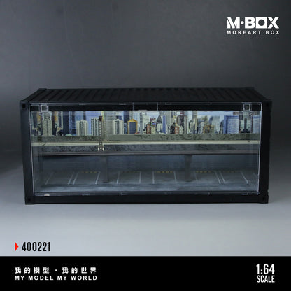 M-BOX 1/64-CONTAINER OVERPASS SCENE MB400221