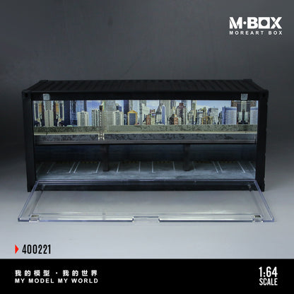 M-BOX 1/64-CONTAINER OVERPASS SCENE MB400221