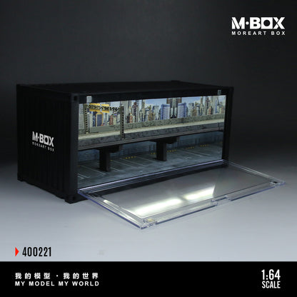 M-BOX 1/64-CONTAINER OVERPASS SCENE MB400221