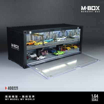 M-BOX 1/64-CONTAINER OVERPASS SCENE MB400221