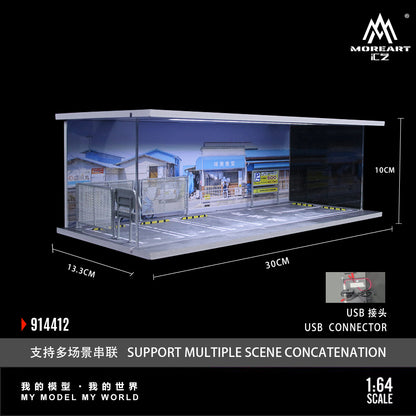 MoreArt Diorama 1:64- Canteen Parking Lot MO914412