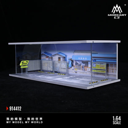 MoreArt Diorama 1:64- Canteen Parking Lot MO914412