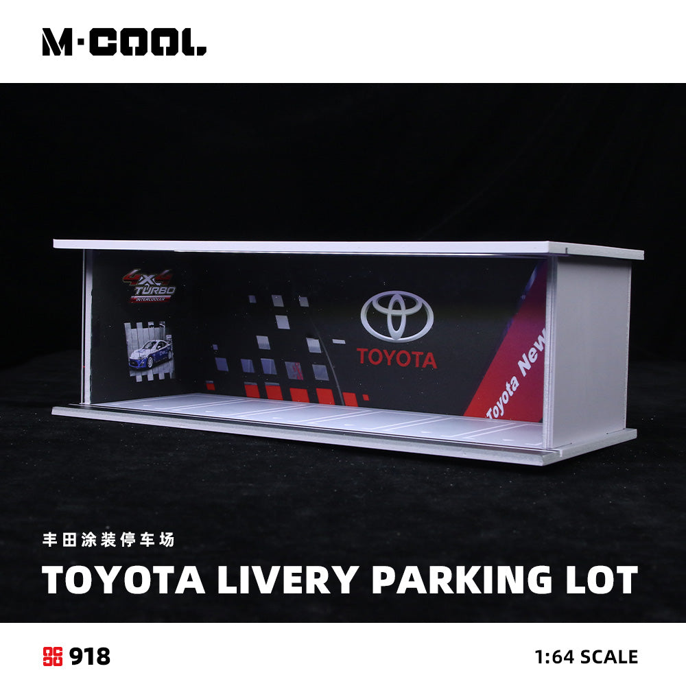 Toyota Livery Parking Lot with Lights 1:64 – M-COOL MC914918