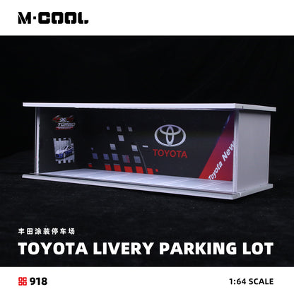 Toyota Livery Parking Lot with Lights 1:64 – M-COOL MC914918