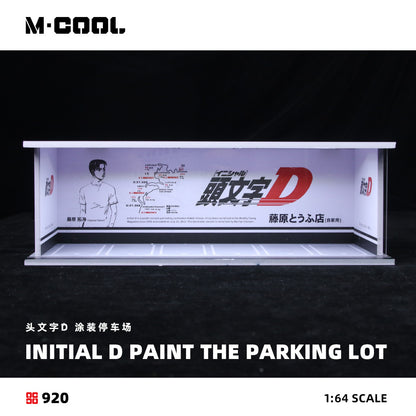 Initial D Livery Parking Lot with Lights 1:64 – M-COOL MC914920