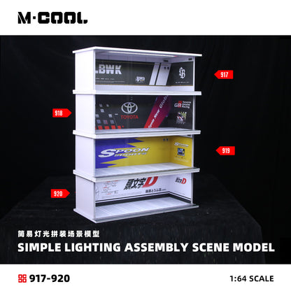 Stationnement Peint A-LBWK avec Éclairage 1:64 – M-COOL MC914917