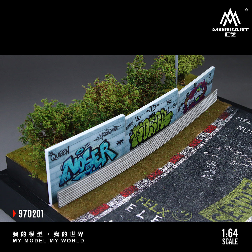 MoreArt Diorama 1:64-NURBURGRING CIRCUIT O2 MODEL  MO970201