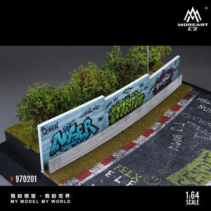 MoreArt Diorama 1:64-NURBURGRING CIRCUIT O2 MODEL  MO970201