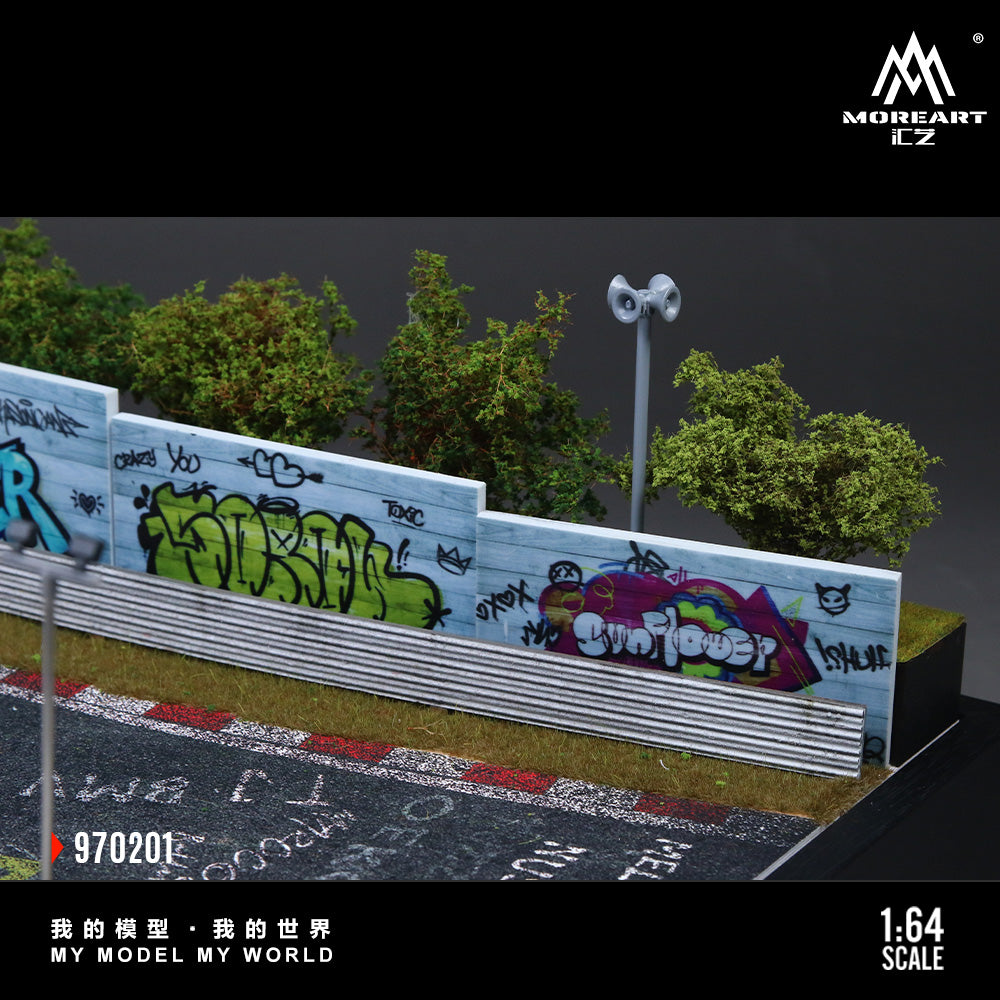 MoreArt Diorama 1:64-NURBURGRING CIRCUIT O2 MODEL  MO970201