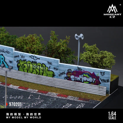MoreArt Diorama 1:64-NURBURGRING CIRCUIT O2 MODEL  MO970201
