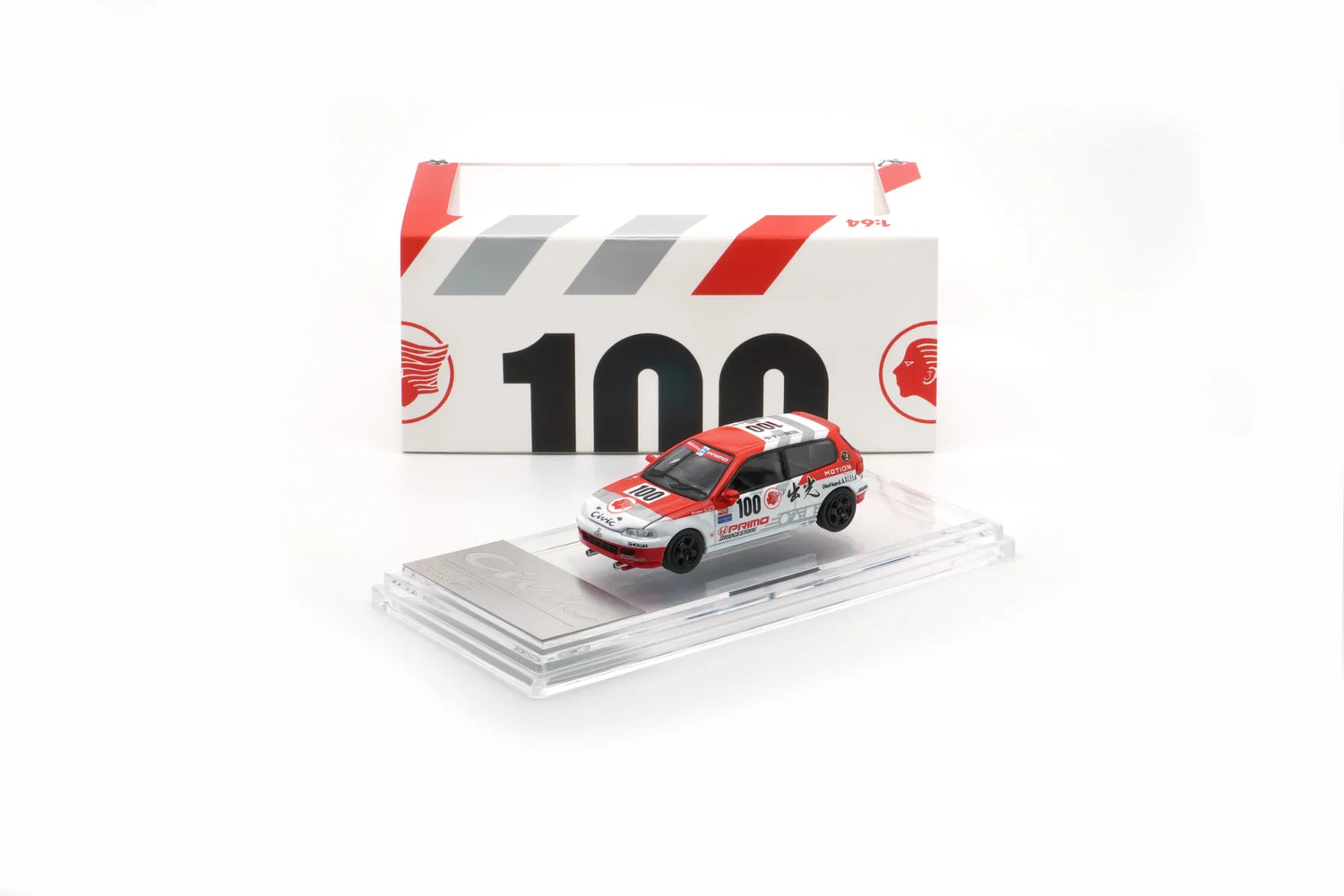 BM CREATIONS 1/64 - HONDA EG6 - IDEMITSU JTCC 1993 RHD 64B0479