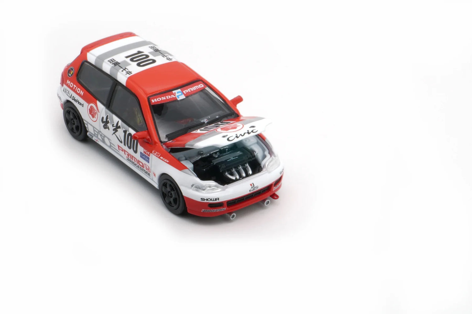 BM CREATIONS 1/64 - HONDA EG6 - IDEMITSU JTCC 1993 RHD 64B0479