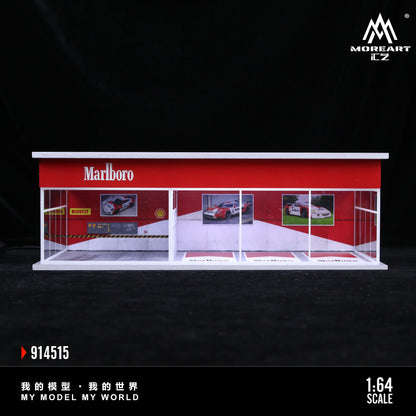 MoreArt Diorama 1:64- Marboro Parking Scene MO914515